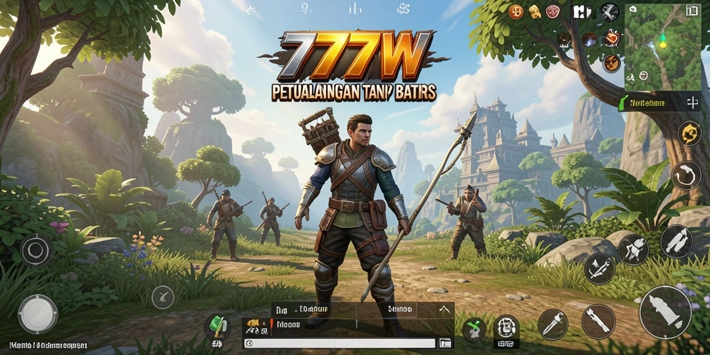 Tampilan gameplay Open World yang menakjubkan dari 7777W.