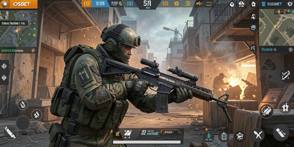 Tangkapan layar dari gameplay menarik dalam IOSBET yang penuh aksi.
